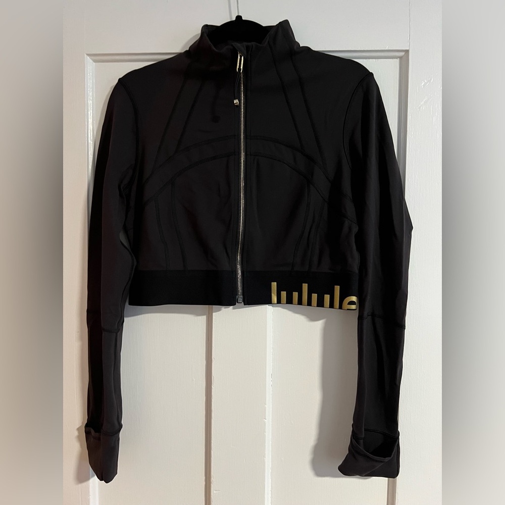 Lululemon Define Jacket Cropped *Gold Size 8 - Picture 7 of 11
